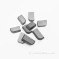 Tungsten Carbide Brated Tips Type B pour les outils